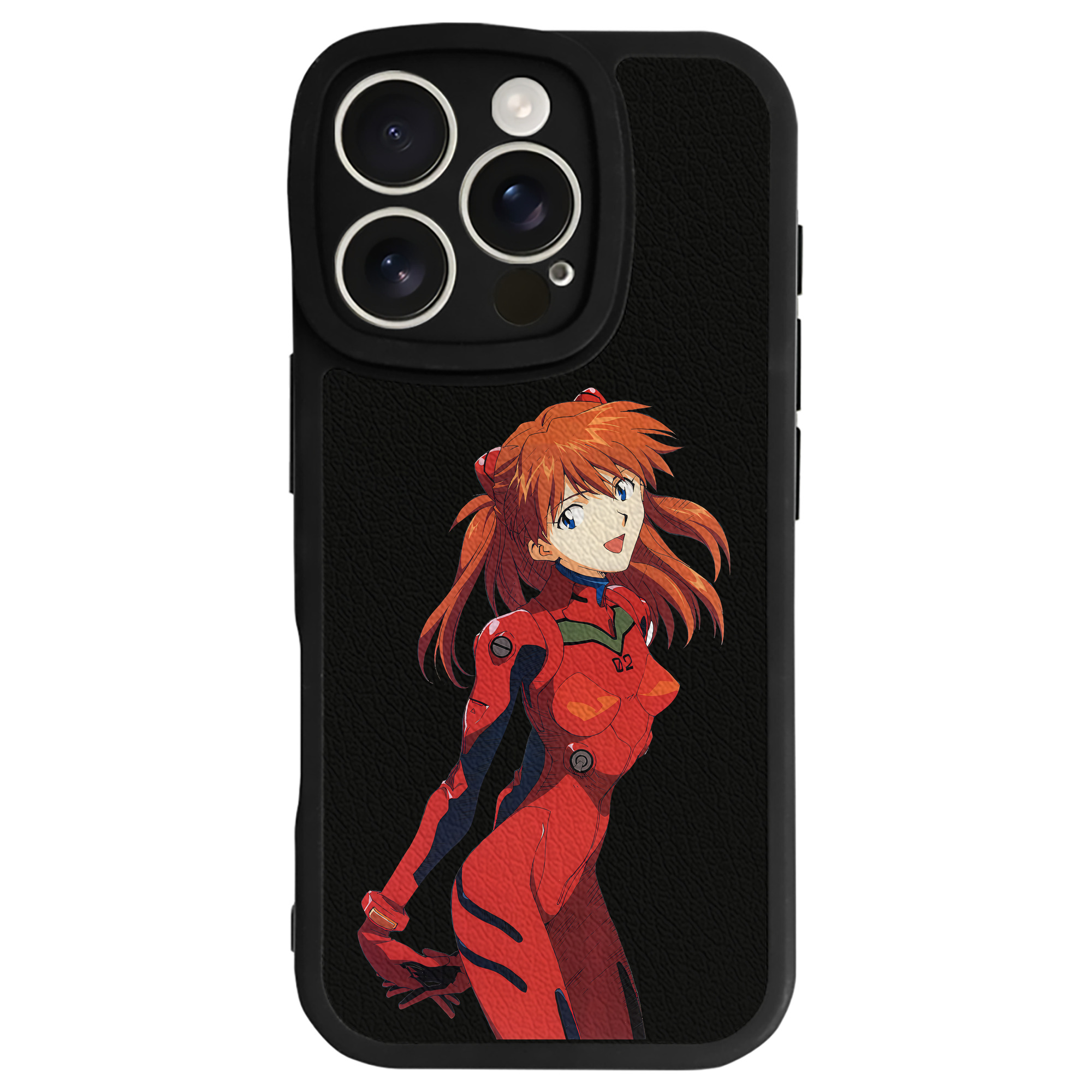 （画像用） EVA 新世紀エヴァンゲリオン 【iPhone 16シリーズ対応】シリコンスマホケース（レザー調） 材質：シリコン